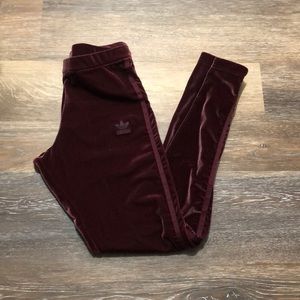 Velvet adidas leggings